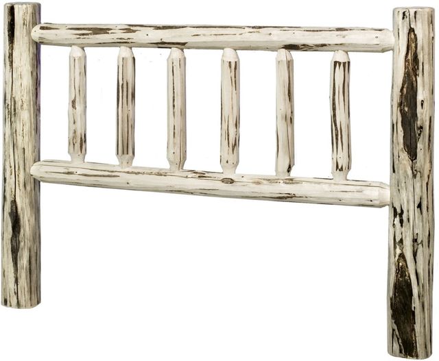 Montana Woodworks® Montana Collection Clear Lacquer California King Headboard-2