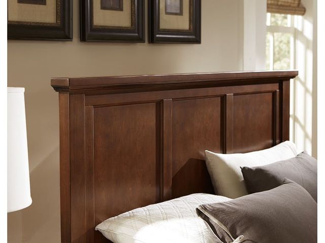 Vaughan-Bassett Bonanza Cherry Queen Mansion Bed-3