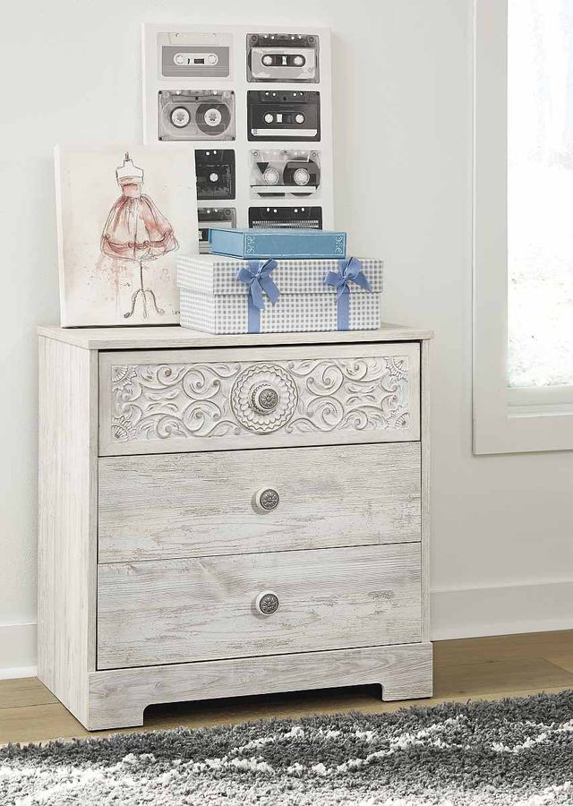 Signature Design by Ashley® Paxberry Whitewash Chest-4