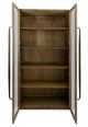 YHD Kira Brown Large Exposure Cabinet-4