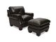 Pilot Leather Sofa, Chair and Ottoman-2