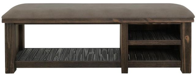 International Furniture Direct Dutton Brown Hall Tree-3