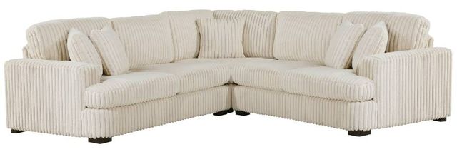 Homelegance® Warwick 3-Piece Beige L-Shape Sectional-0