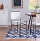 Powell® Wade Black/Cream Dining Chair-1