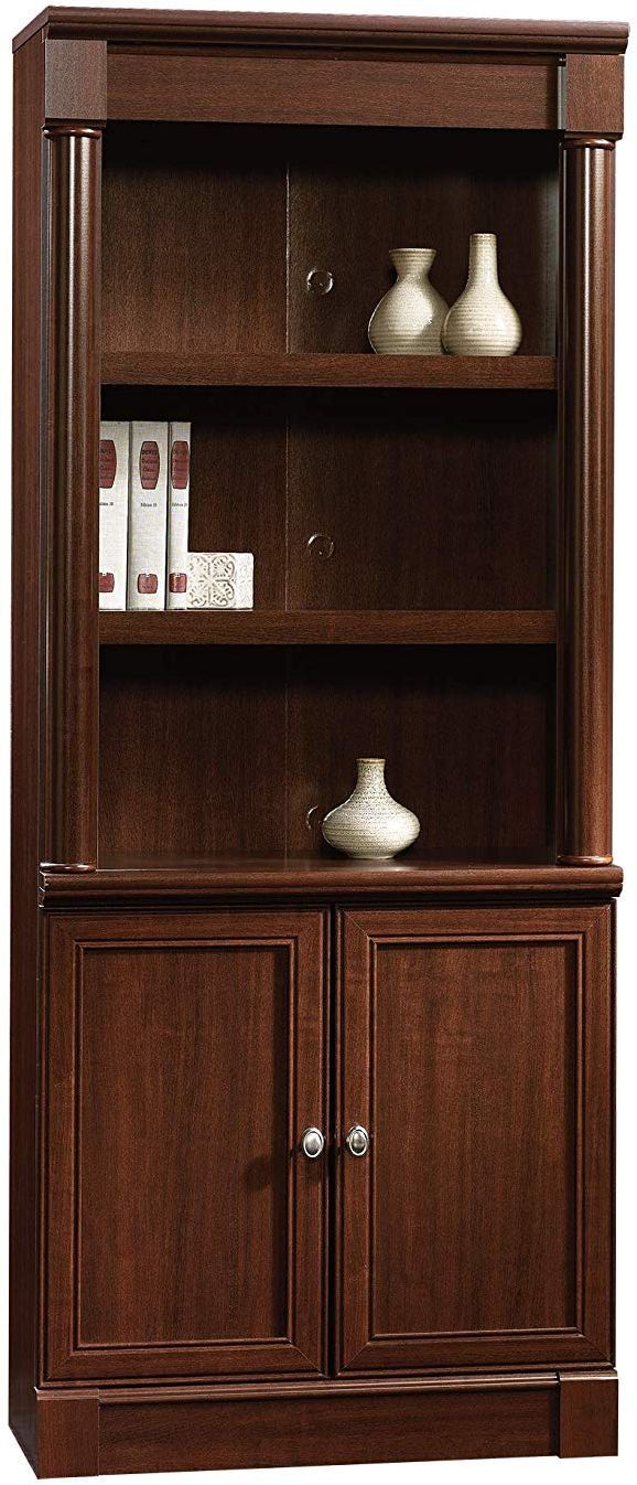 Sauder® Palladia® Select Cherry Library With Doors-1
