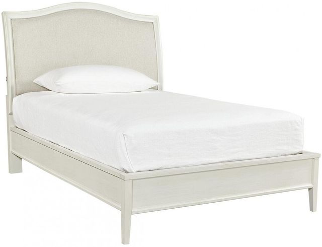aspenhome® Charlotte White Full Upholstered Bed-0