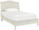 aspenhome® Charlotte White Full Upholstered Bed-0
