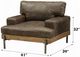 ACME Furniture Silchester Distress Chocolate/Oak Chair-2