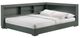 Elements International Sami Gray Full Corner Bed-0