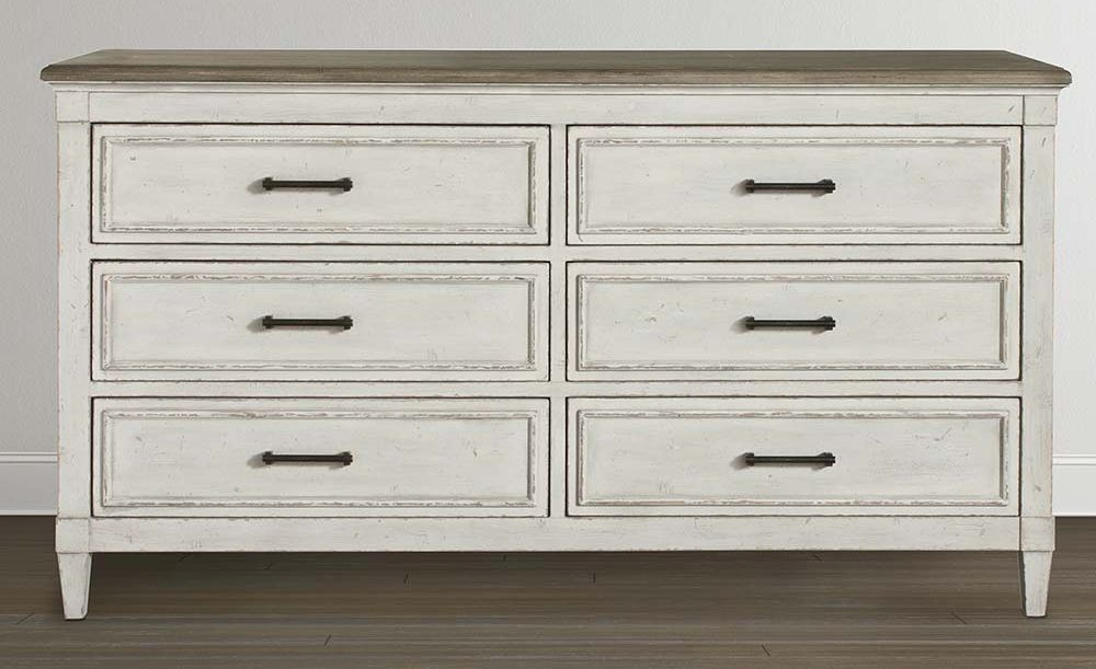 Bassett furniture 6 drawer dresser hotsell