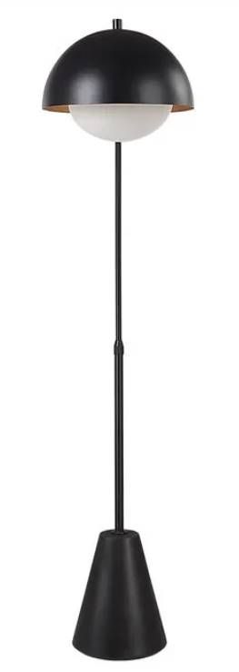 Renwil® Cooke Matt Black Floor Lamp-1