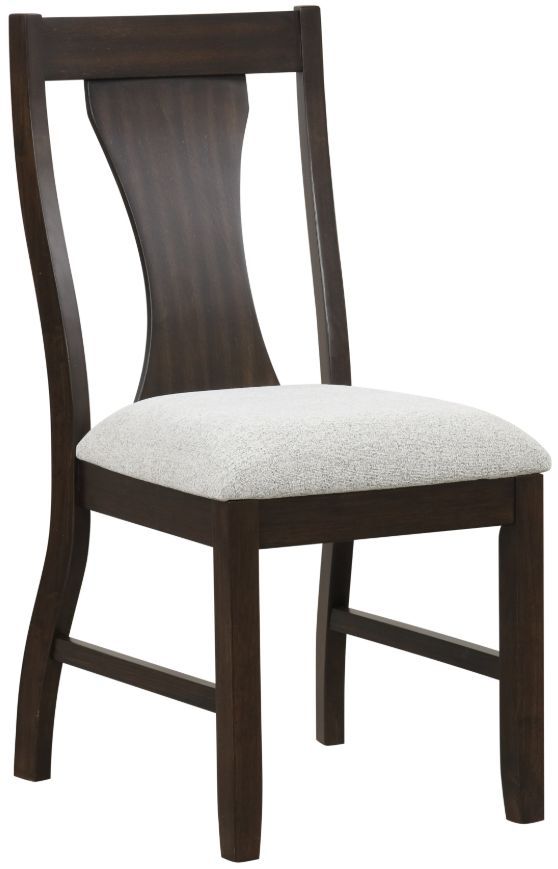 New Classic® Home Furnishings Chestnut Ridge Beige/Brown Dining Side Chair-0