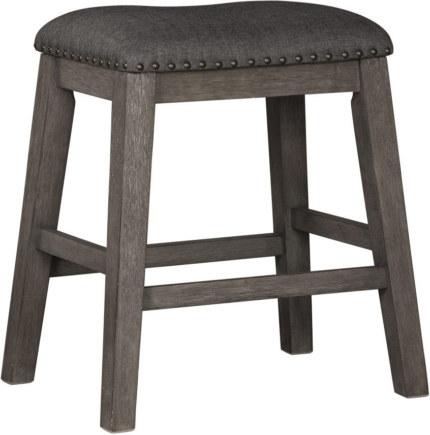 Signature Design by Ashley® Caitbrook Gray Upholstered Counter Stool