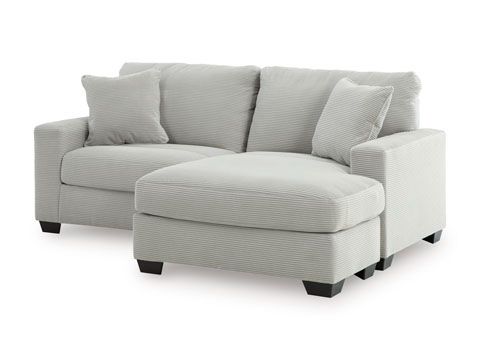 Signature Design by Ashley® Greenbriar Smoke Chaise Sofa-2