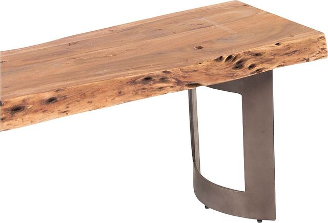 Moe's Home Collection Bent Brown Large Bench-3
