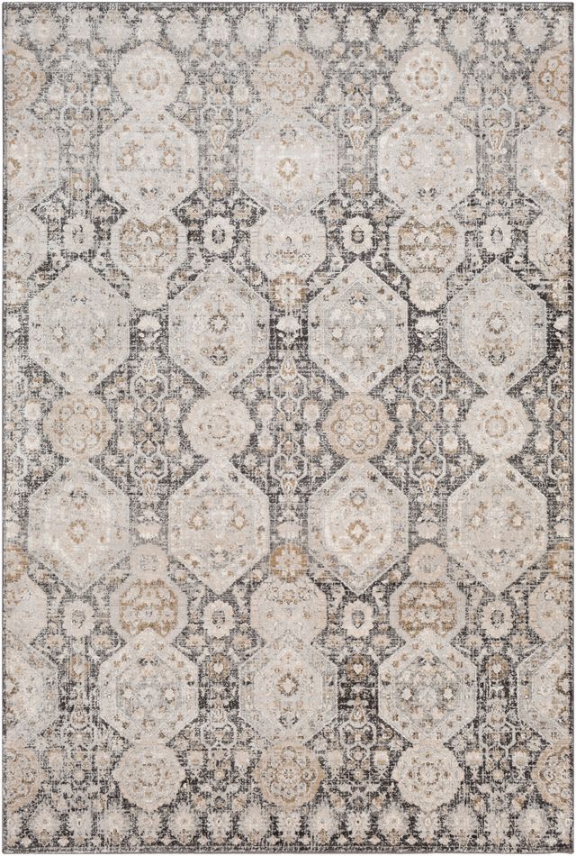 Surya Indigo Gray Black 8'x10' Area Rug-0