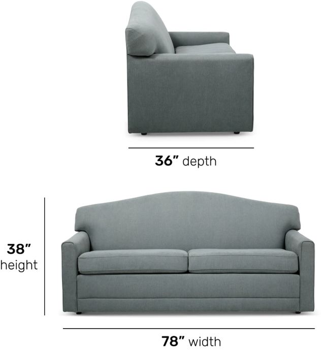 Flexsteel® Customizable Aggie Two-Cushion Sofa-3