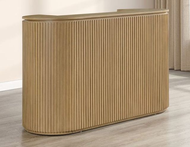 Steve Silver Co. Colvin Toffee Reeded Bar Table-1