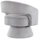 Homelegance® Upton Gray Swivel Chair-4