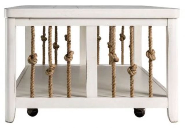 Liberty Furniture Dockside II White Cocktail Table-3