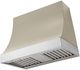 AGA Marquee 36" Fawn Wall Mounted Range Hood with Polished Chrome Trim-0