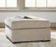 Signature Design by Ashley® MaKaylen Stone Oversized Accent Ottoman-1