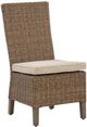 Signature Design by Ashley® Revare Beach 2-Piece Beige Fabric/Resin Wicker Outdoor Side Chair-2
