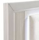 Homelegance® Florence Antique White/Ivory Eastern King Upholstered Panel Bed-5