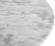 Moe's Home Collection Evelyn Ashen Gray Matrix Marble Top Coffee Table with Natural Base-3