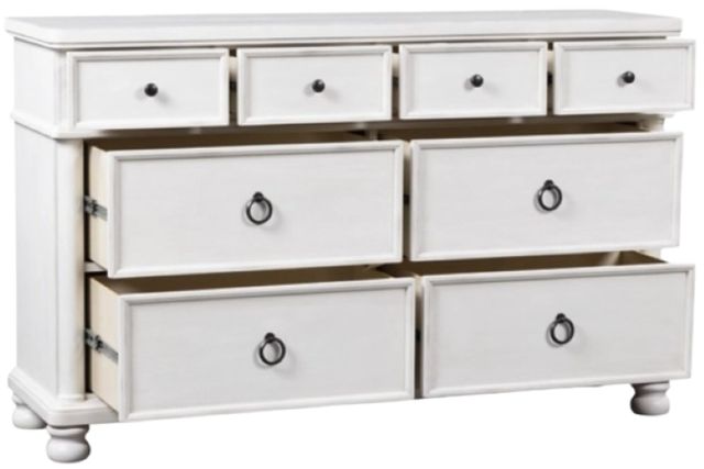Signature Design by Ashley® Rowlenstown Antique White Dresser-3