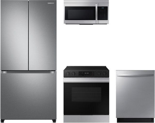 Samsung 4 Piece Stainless Steel Kitchen Package