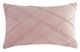 Olliix by CosmoLiving Naomi Blush 12" x 20" Pleated Velvet Decorative Pillow-0