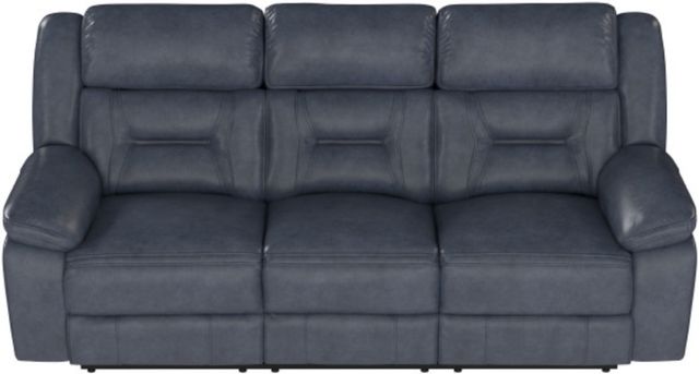 Emerald Home Declan Naval Blue Manual Reclining Sofa-3
