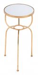 Zuo® Modern Hera Mirror Top Side Table with Gold Base-2