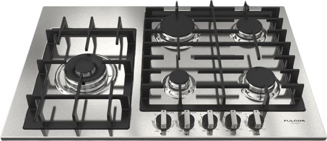 Fulgor Milano® 400 Series 30" Stainless Steel Gas Cooktop-1