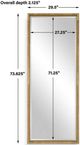 Uttermost® Kampar Antique Gold/Natural Mirror-2