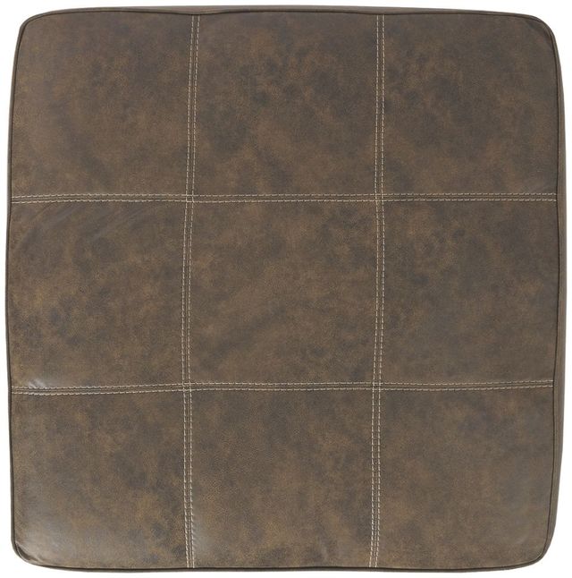 Benchcraft® Abalone Chocolate Oversized Accent Ottoman-2