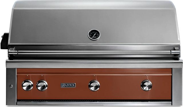 LYNX® Professional 3-Burner Sierra Built-In Natural Gas Grill with All Trident Infrared Burners and Rotisserie-0