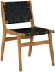 Signature Design by Ashley® Fortmaine Black/Brown Dining Side Chair-0