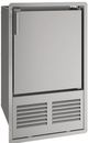 U-Line® 14" 23 lb. Stainless Steel Built-in Crescent Ice Maker-0