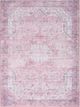 Nourison Home™ Nourison Washables NWB15 Pink 5'x7' Area Rug-0