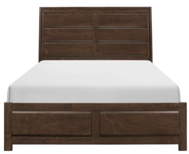 Homelegance® Erwan Espresso Queen Panel Bed-2