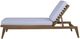Century® Customizable West Bay Wooden Outdoor Chaise-1