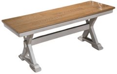 Signature Design by Ashley® Purlaney Antique White/Natural Dining Bench