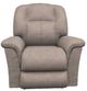 La-Z-Boy® Jasper Stone Leather Power Rocking Recliner with Headrest and Lumbar-1