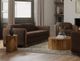International Furniture Direct Balam Brown 37" Chair-3