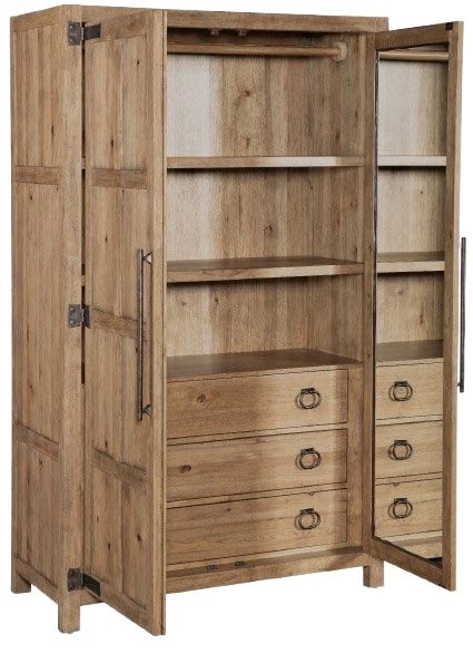 Hooker® Furniture Vineyard Row Sonoma Wardrobe-3