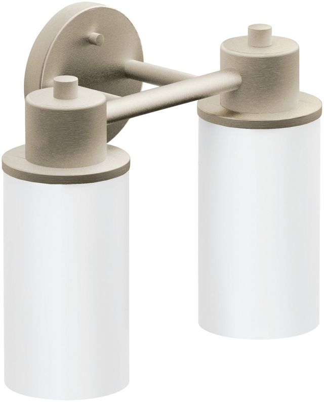 Moen® Iso™ Brushed Nickel Two Globe Bath Light-0