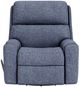 Flexsteel® Rio Blue Indigo Swivel Gliding Recliner-1