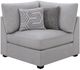 Coaster® Cambria 6-Piece Gray Upholstered Modular Sleeper Sectional-4